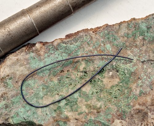 Nancy Chase's Finger Ring Bling - , Contemporary Wire Jewelry, Wire Wrapping, Wrapping, Wire Wrapping Jewelry, Measure and cut 6 inches of craft wire